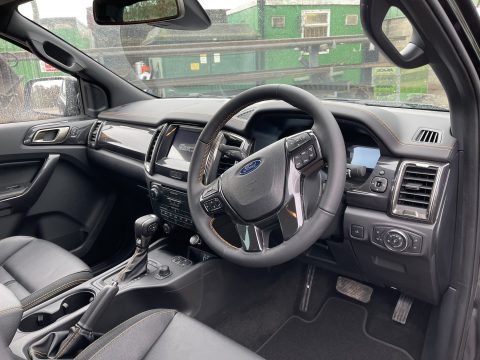 Sparks Ford Ranger Inside View Hire & Lease Heathrow and West London