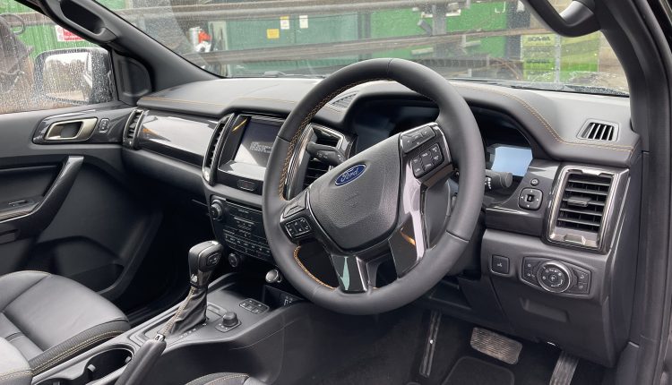 Sparks Ford Ranger Inside View Hire & Lease Heathrow and West London