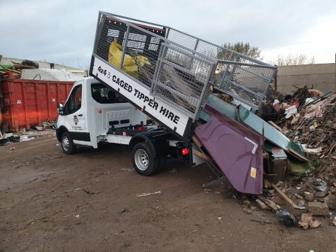 4x4 Caged Tipped Sparks Hire & Lease Heathrow and West London