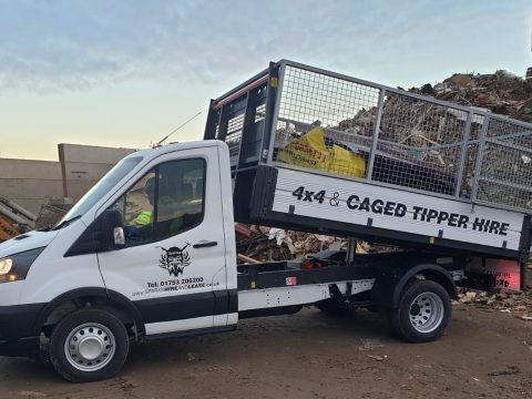 Sparks Caged Tipped for Rubbish Disposal Hire & Lease Heathrow and West London