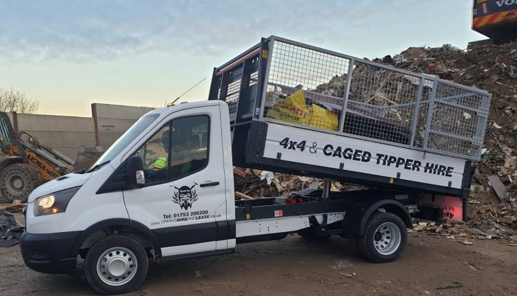 Sparks Caged Tipped for Rubbish Disposal Hire & Lease Heathrow and West London